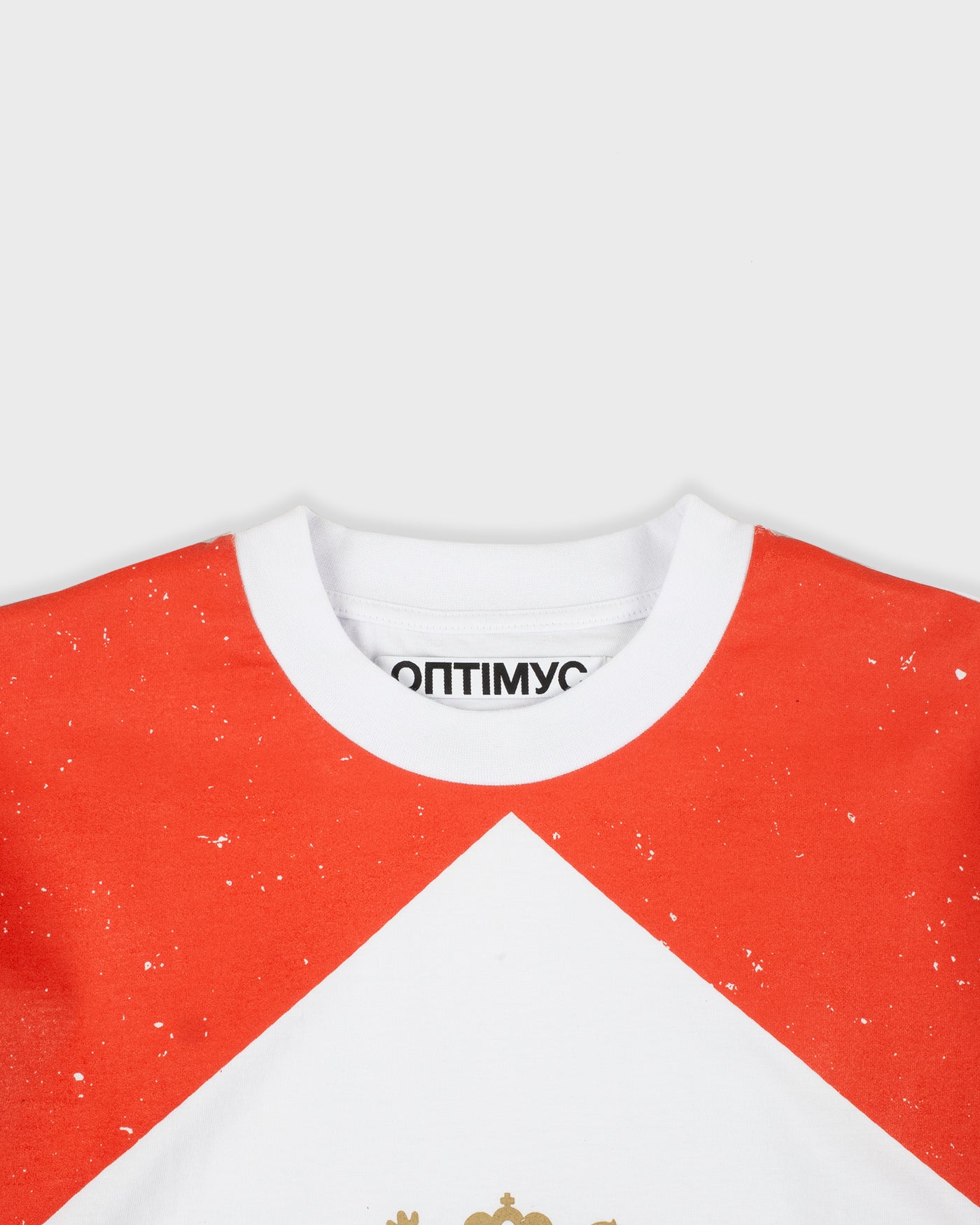 LONG SLEEVE “CIGARETTE” WHITE/RED