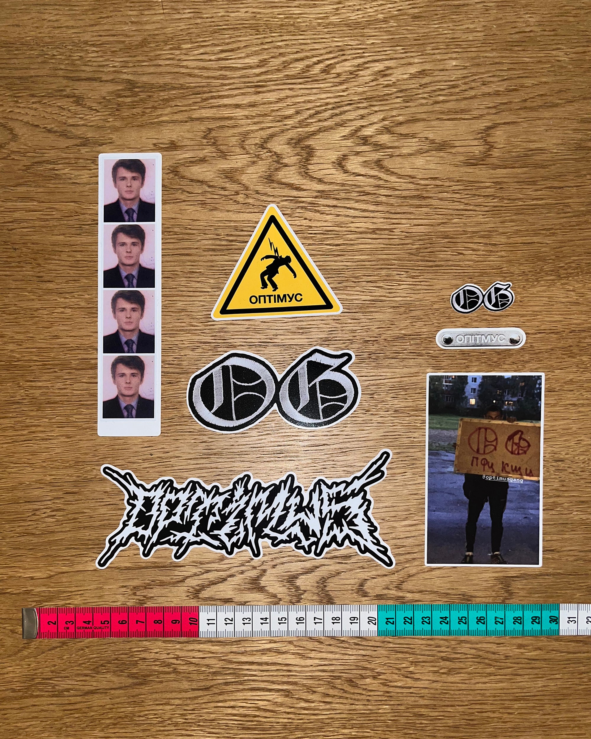 НАБІР НАКЛЕЙОК "OG"