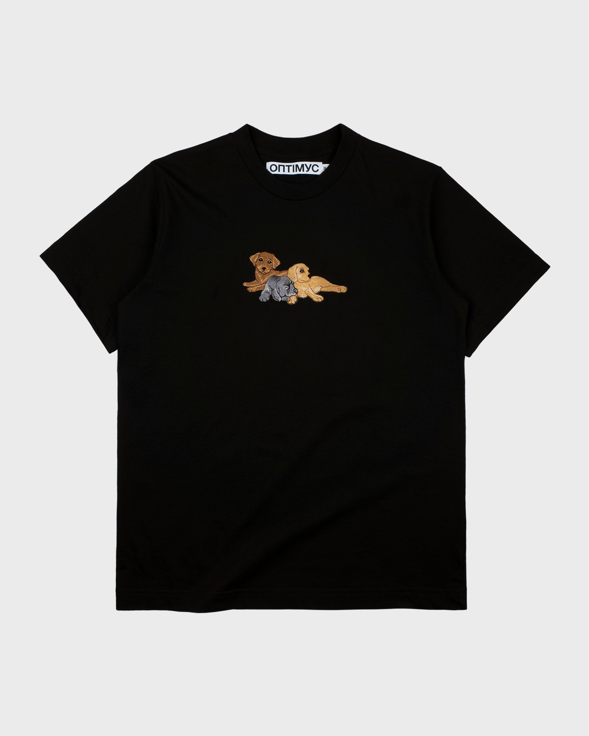 T-SHIRT “DOGS” BLACK