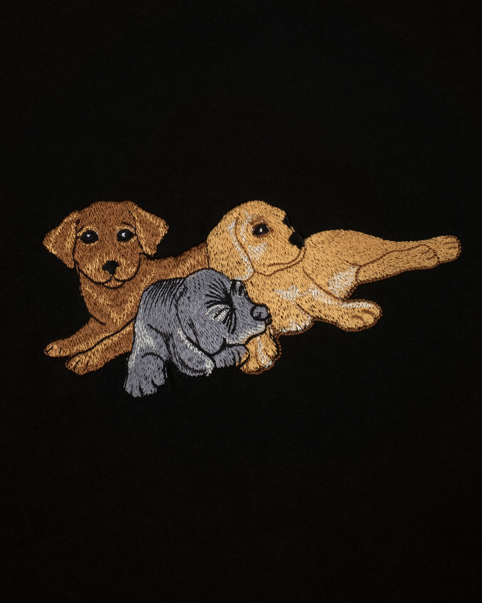 T-SHIRT “DOGS” BLACK