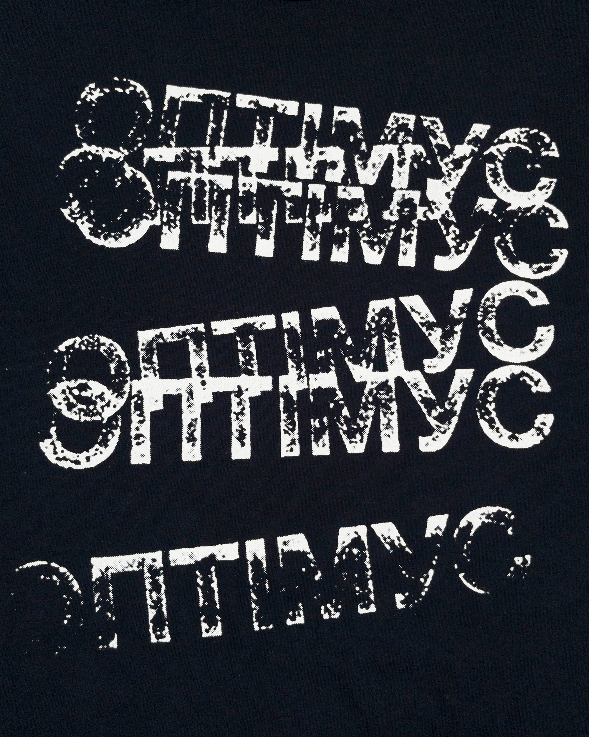 LONG SLEEVE “STAMP” NAVY/WHITE