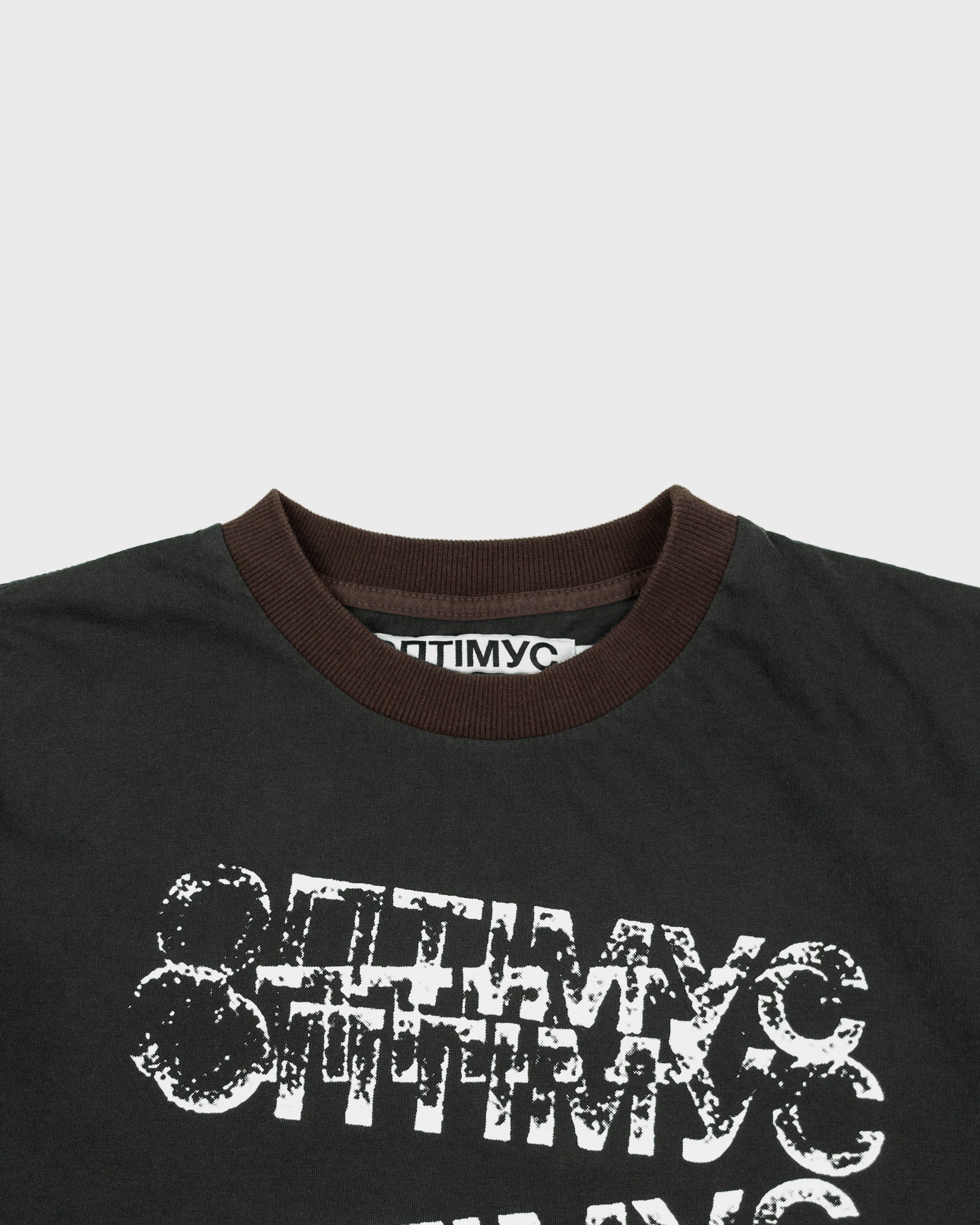 LONG SLEEVE “STAMP” GRAPHITE/BURGUNDY