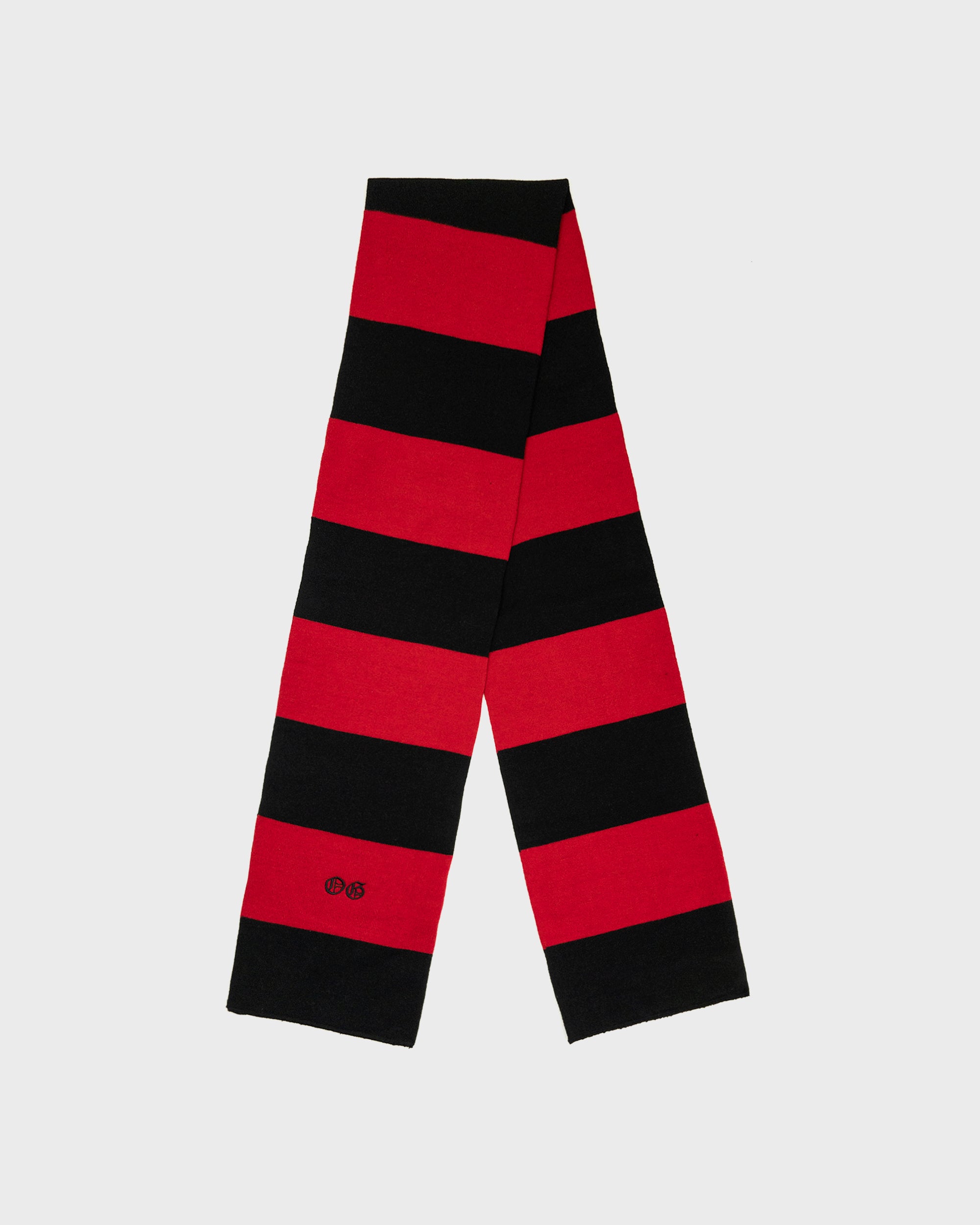 SCARF "B&W" ЧОРНО-ЧЕРВОНИЙ