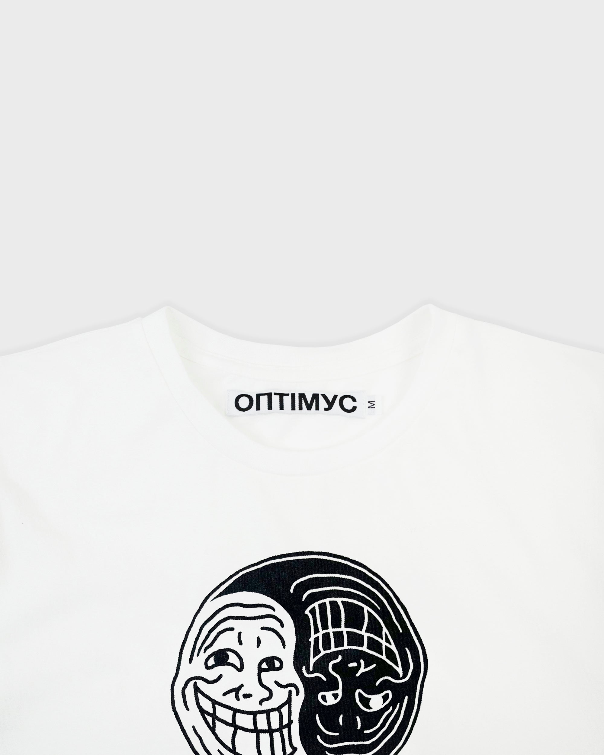 ФУТБОЛКА “ІНЬ ЯНЬ” БІЛА
