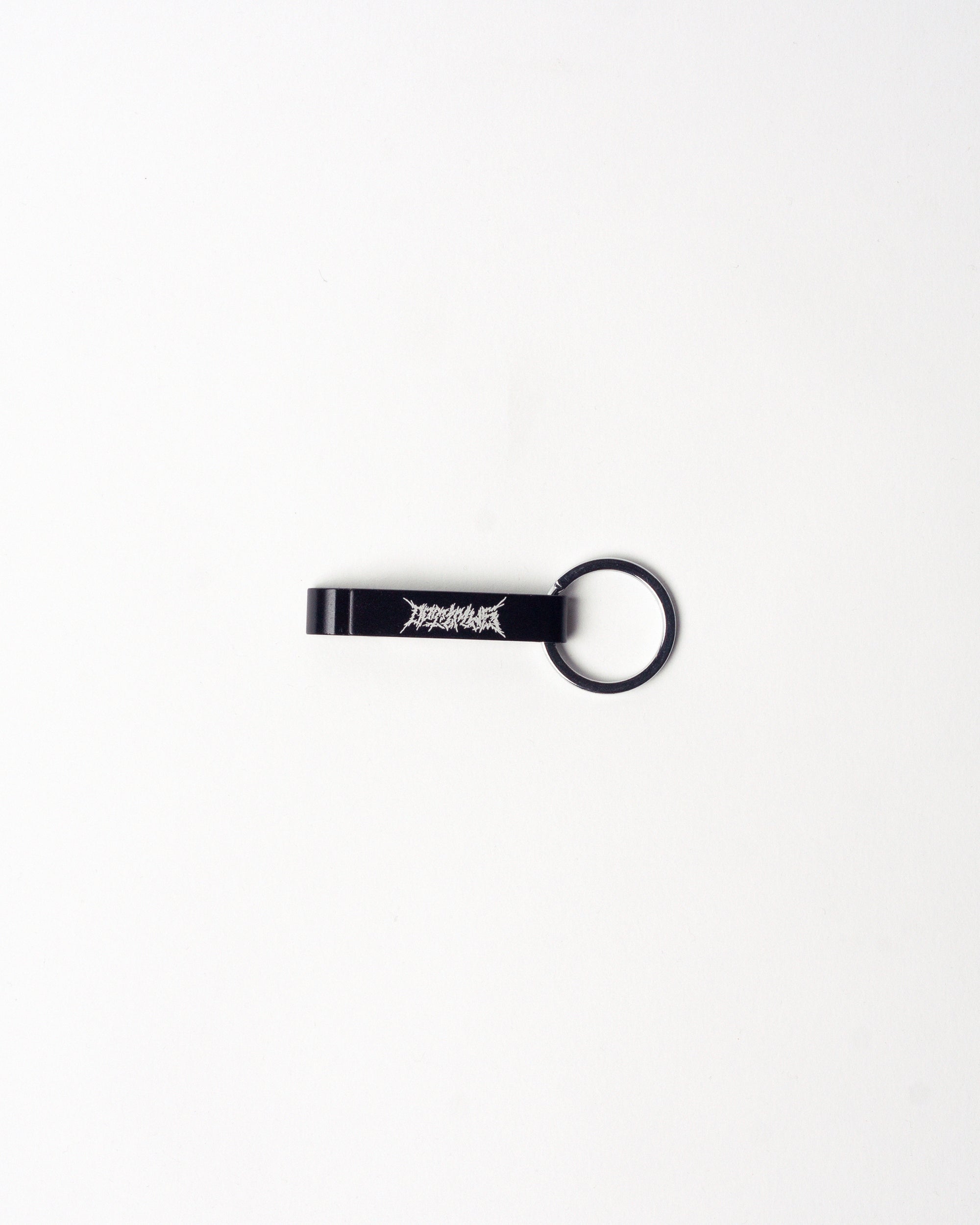 BOTTLE OPENER KEYCHAIN “SOUND” BLACK