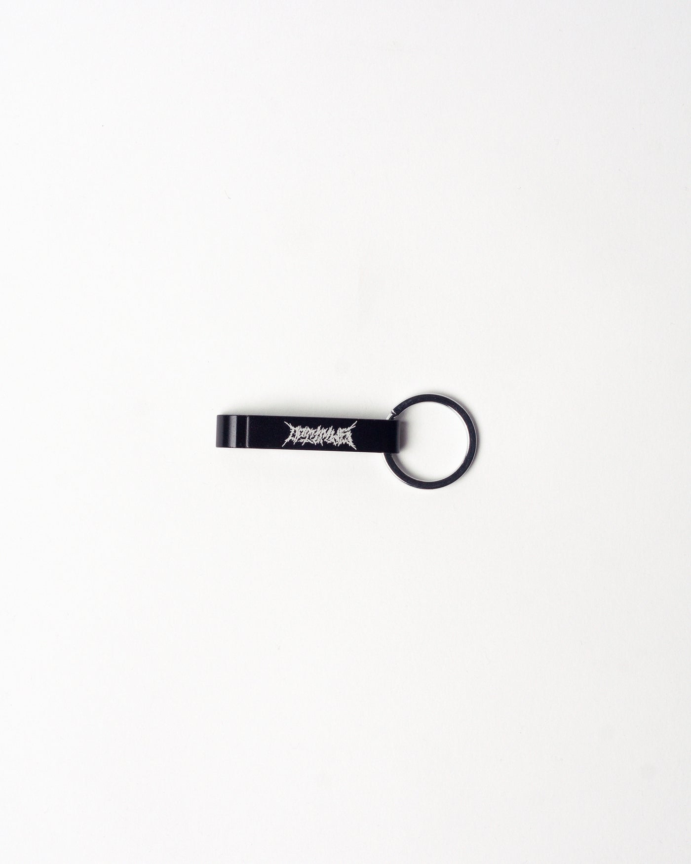 BOTTLE OPENER KEYCHAIN “SOUND” BLACK