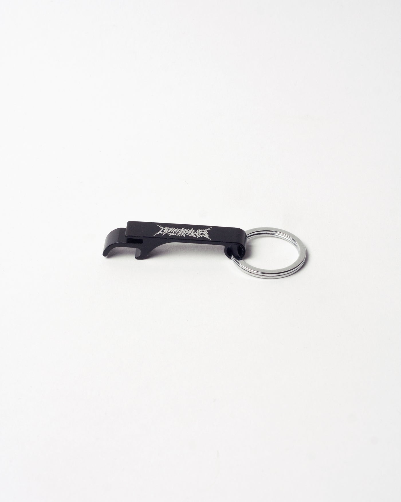 BOTTLE OPENER KEYCHAIN “SOUND” BLACK