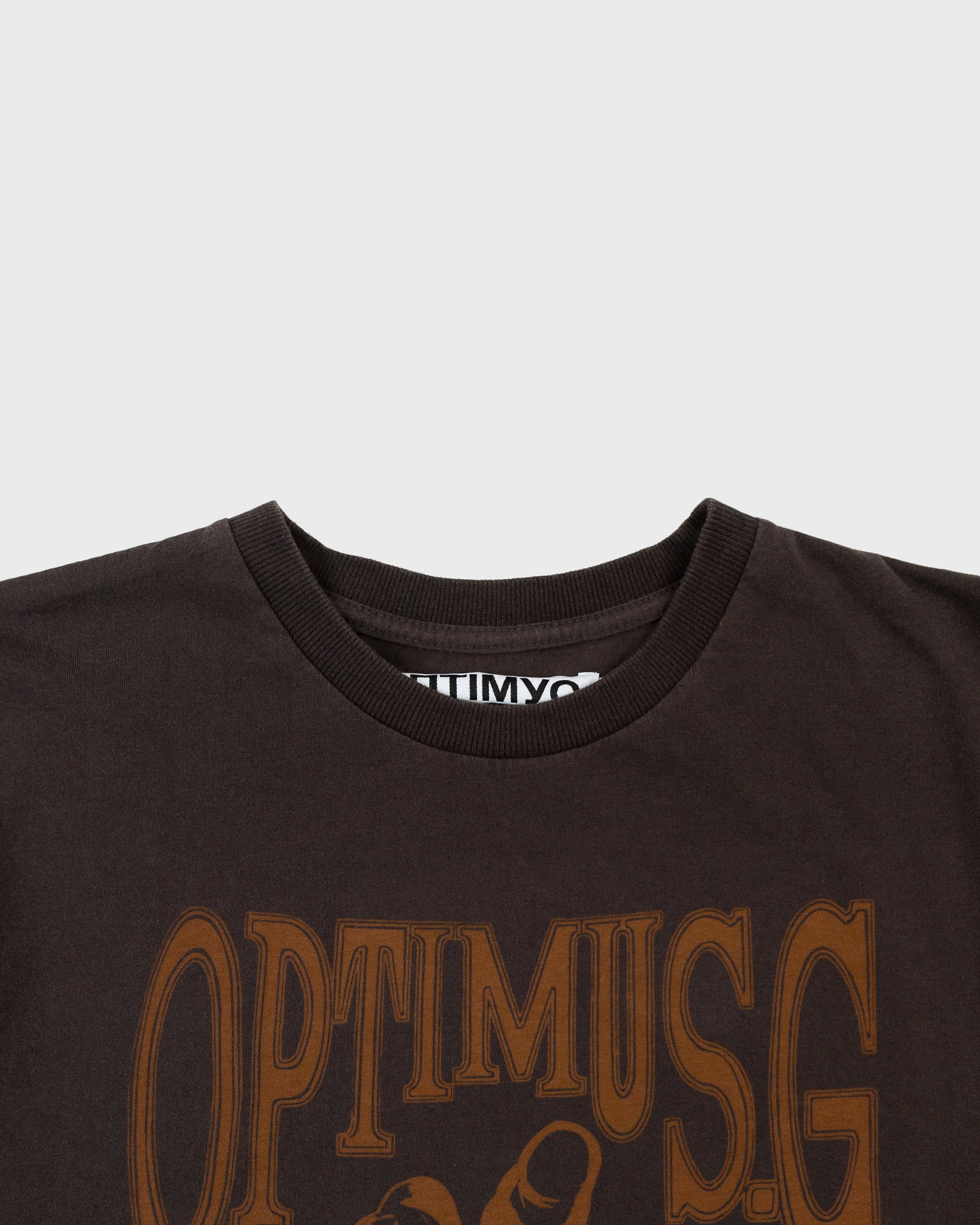 T-SHIRT "POWER" BROWN