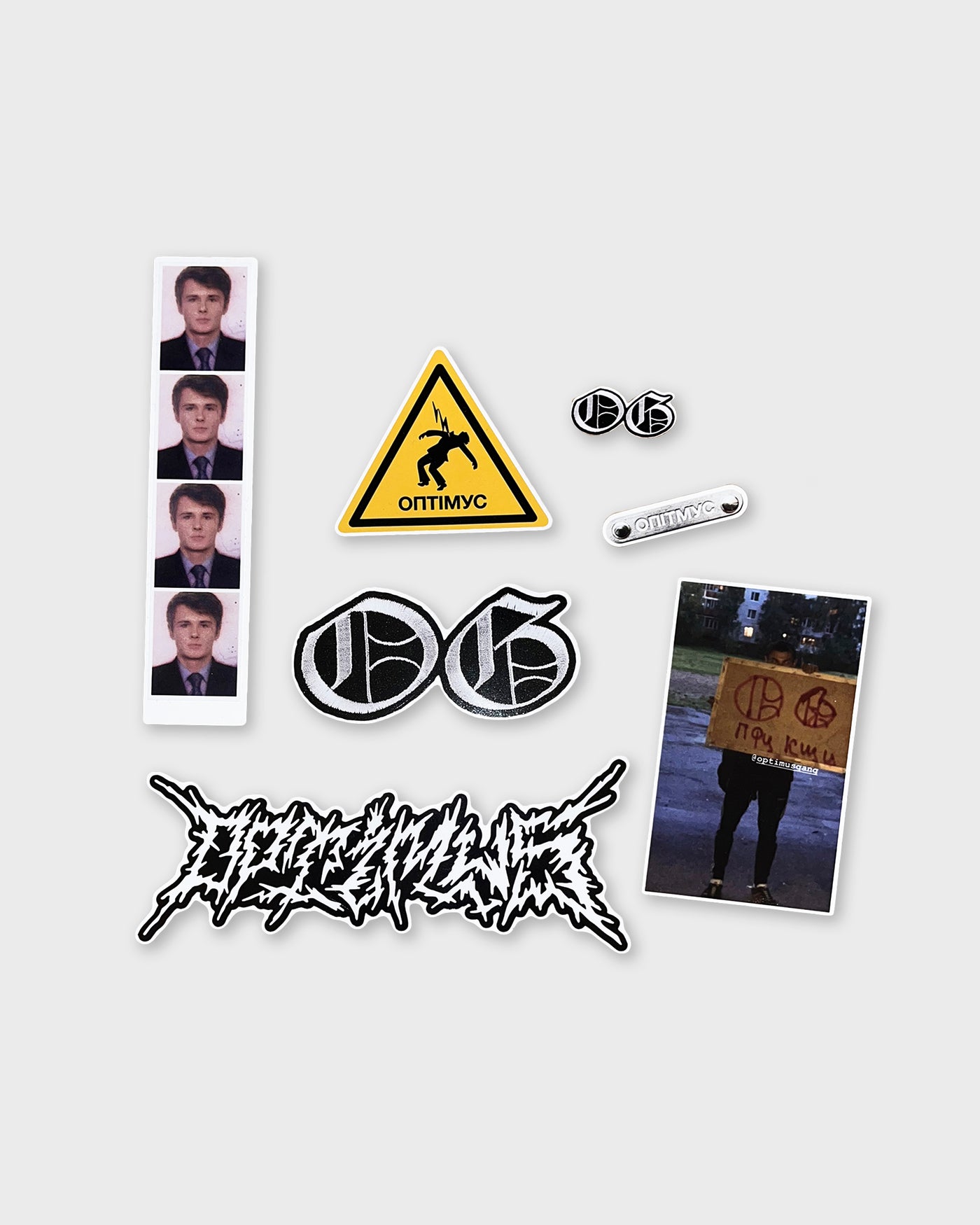 НАБІР НАКЛЕЙОК "OG"