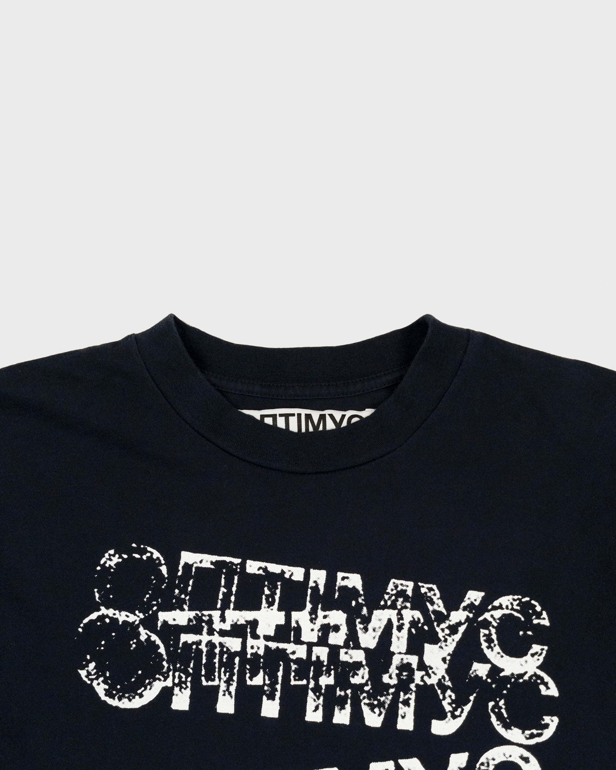 LONG SLEEVE “STAMP” NAVY/WHITE