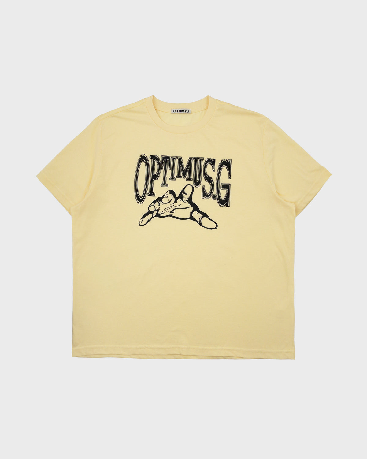 T-SHIRT “POWER” YELLOW