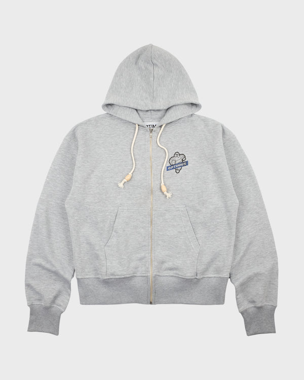 ZIP HOODIE “MICHELIN” MELANGE