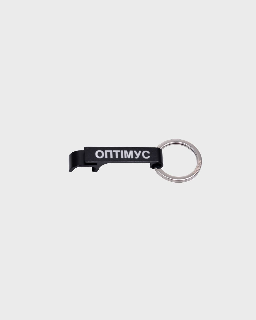 BOTTLE OPENER KEYCHAIN “ОПТІМУС” BLACK